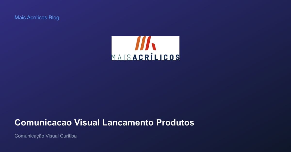 Display de lançamento de produto em destaque na vitrine de loja