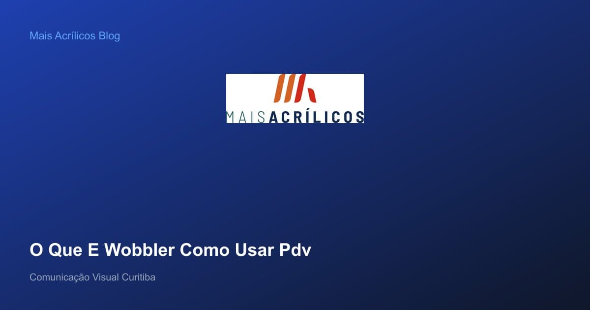 Wobbler colorido pendurado na gôndola de supermercado